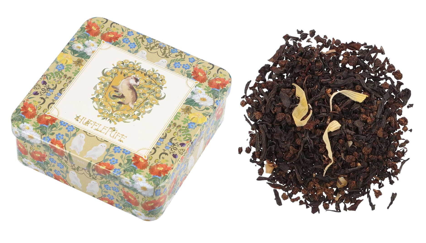 Harry Potter LUPICIA 紅茶罐_ハリー・ポッター ルピシア紅茶缶_赫夫帕夫_HUFFLEPUFF