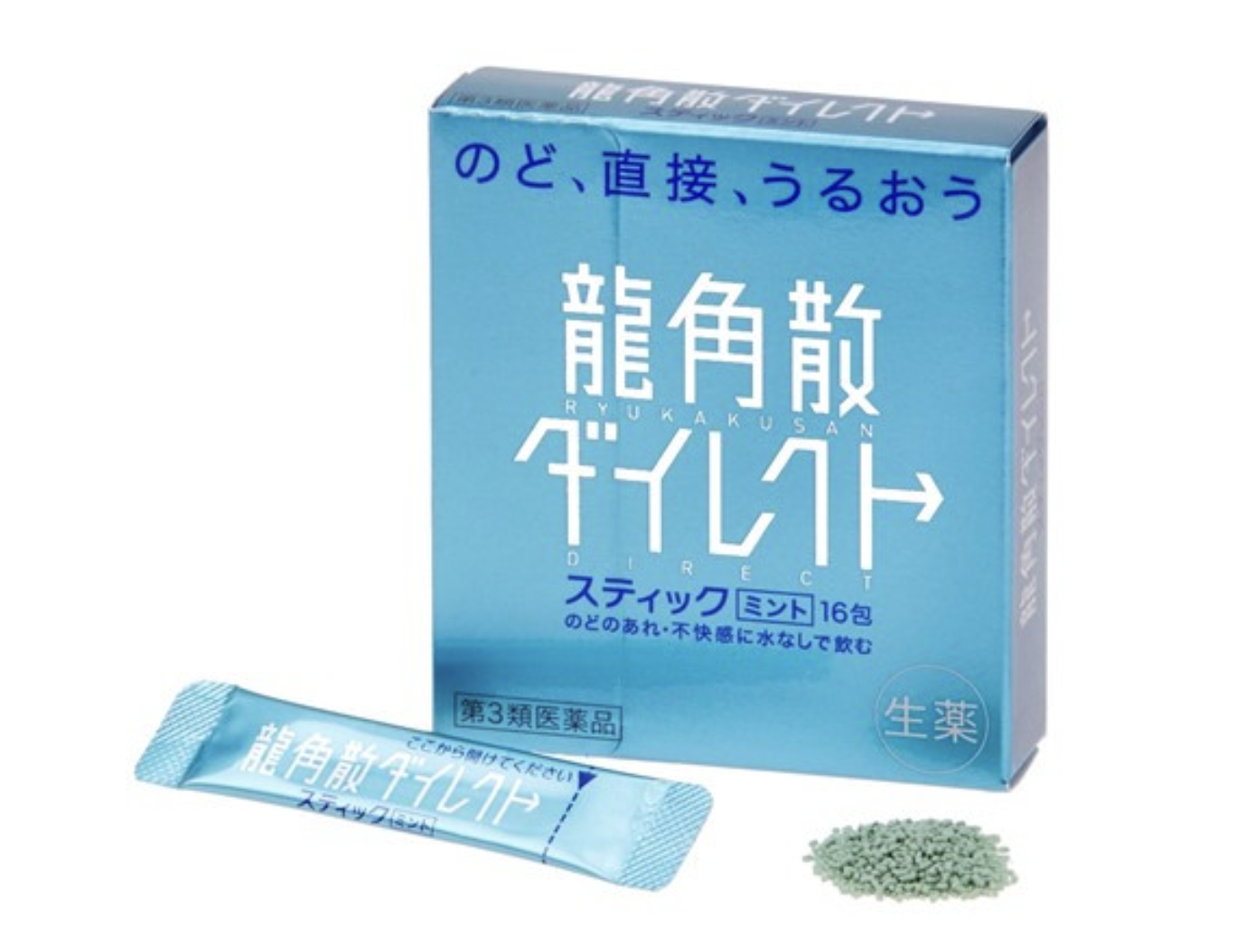 welcia_龍角散 DIRECT STICK 薄荷
