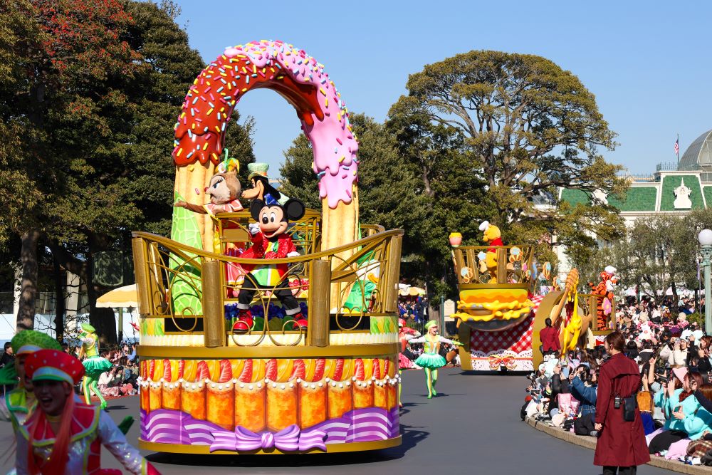 東京迪士尼樂園_tokyo disney land_「繽紛甜點時刻！」遊行表演