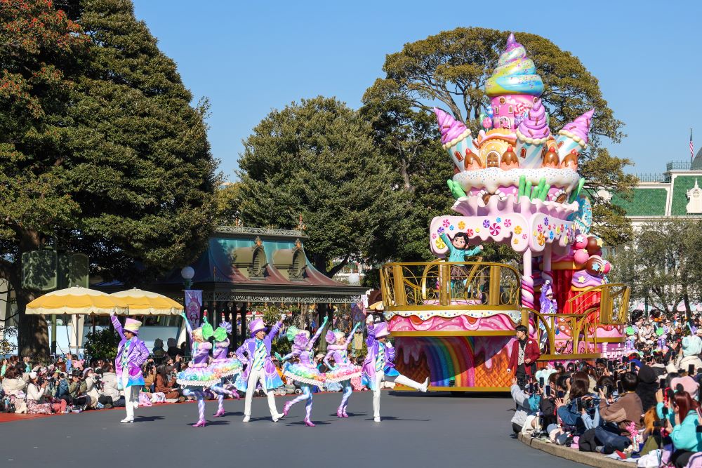 東京迪士尼樂園_tokyo disney land_「繽紛甜點時刻！」遊行表演
