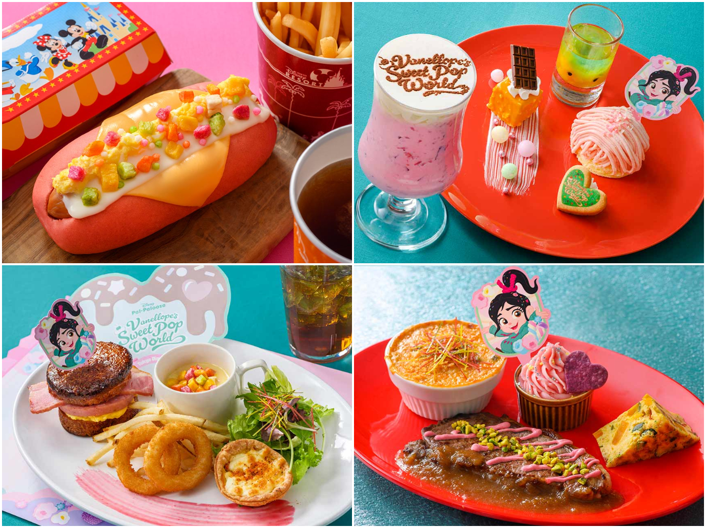 日本東京迪士尼樂園_disney land_雲妮露的甜蜜世界_餐點