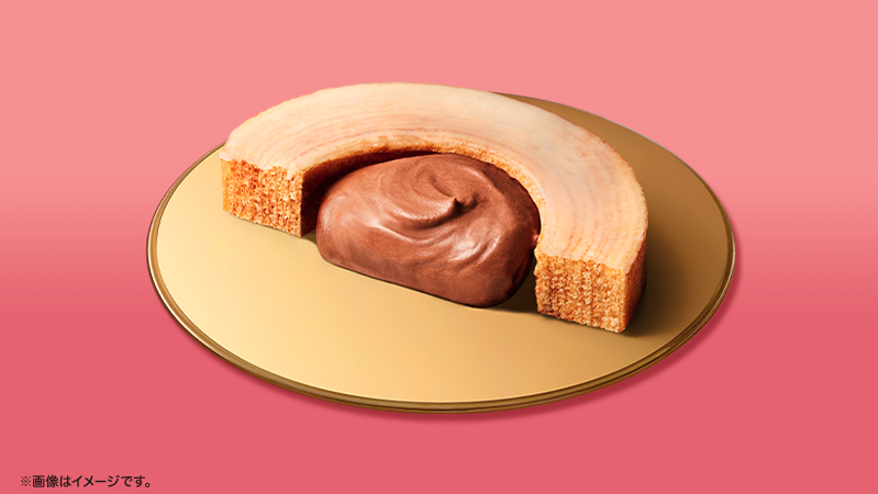 LAWSON_Uchi Café_GODIVA 聯名甜點_生年輪蛋糕巧克力鮮奶油