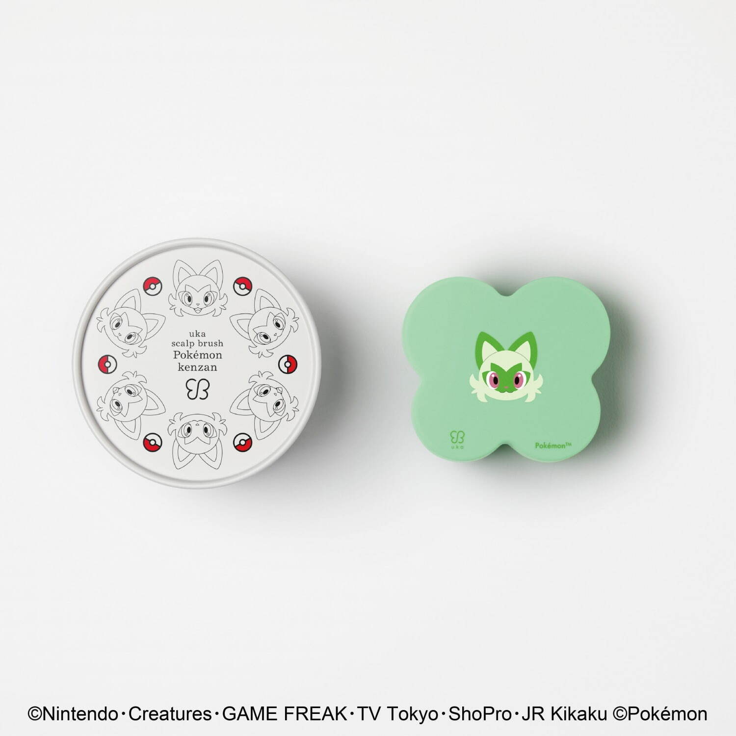 uka×寶可夢聯名第二彈 舒活頭皮按摩刷