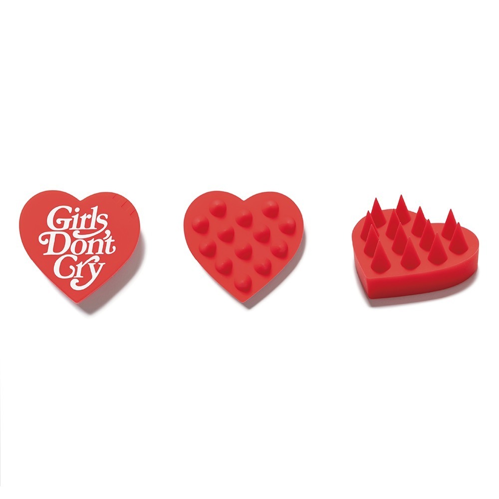 uka限定愛心舒活頭皮按摩刷