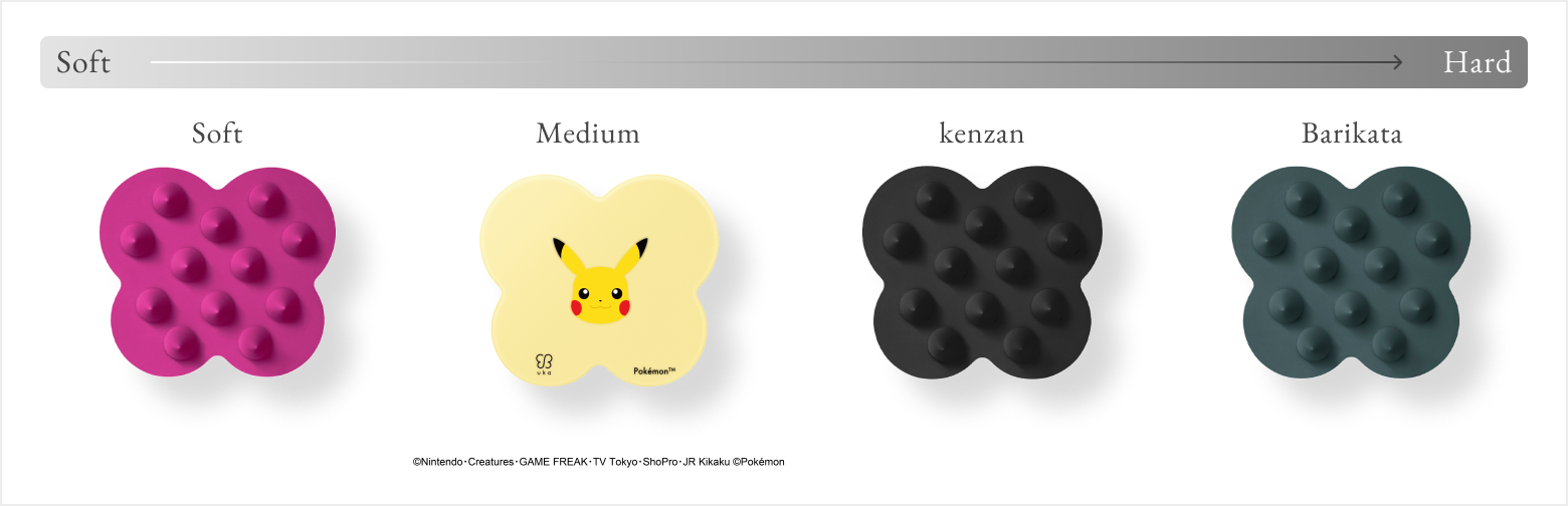 uka×皮卡丘聯名第二彈 舒活頭皮按摩刷