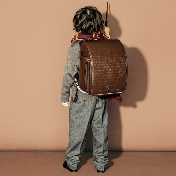 哈利波特× Q-pot 後背皮革書包