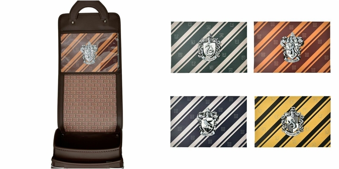 哈利波特× Q-pot 後背皮革書包