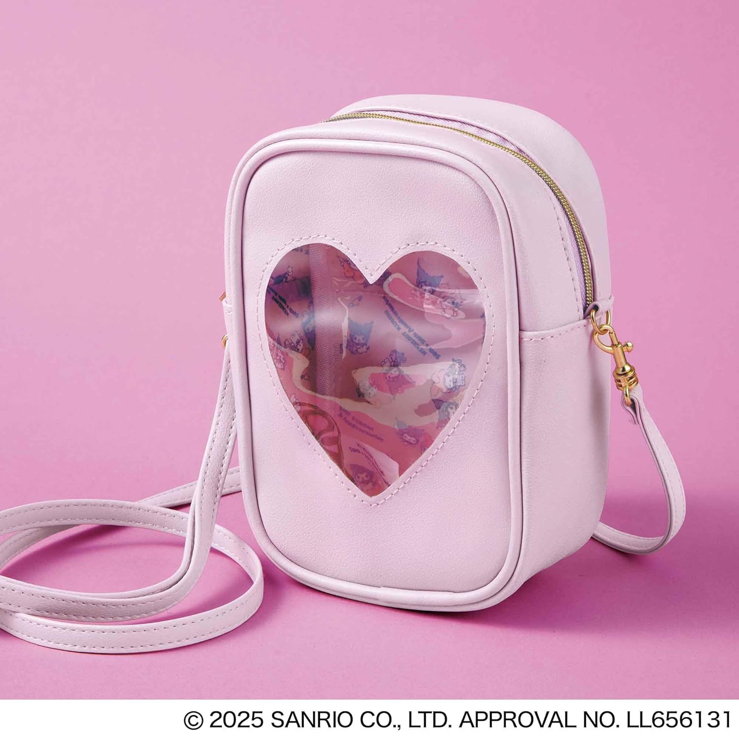 美樂蒂＆酷洛米透明側背包