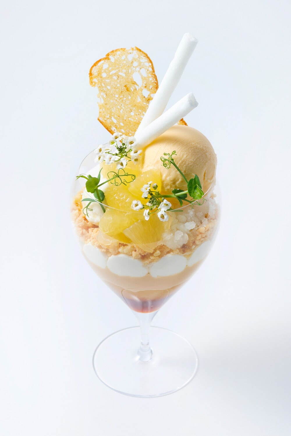 2025年3月_美麗甜點_Giorgio Armani_日向夏 生薑與伯爵茶聖代