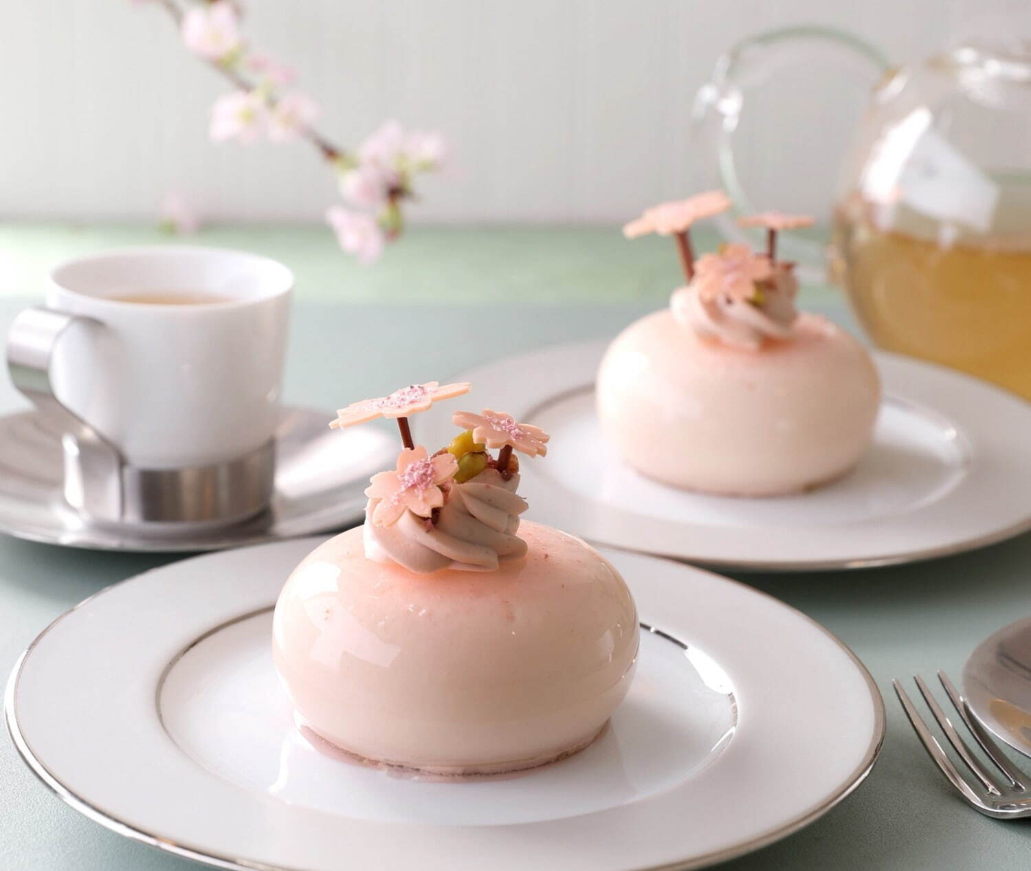 2025年3月_美麗甜點_Joel Robuchon_SAKURA～櫻花香慕斯