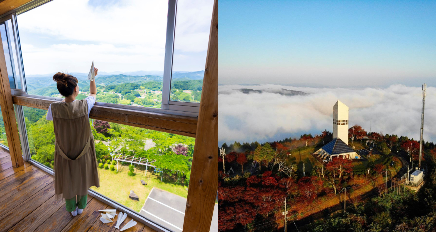 TOYOMATSU紙飛機塔