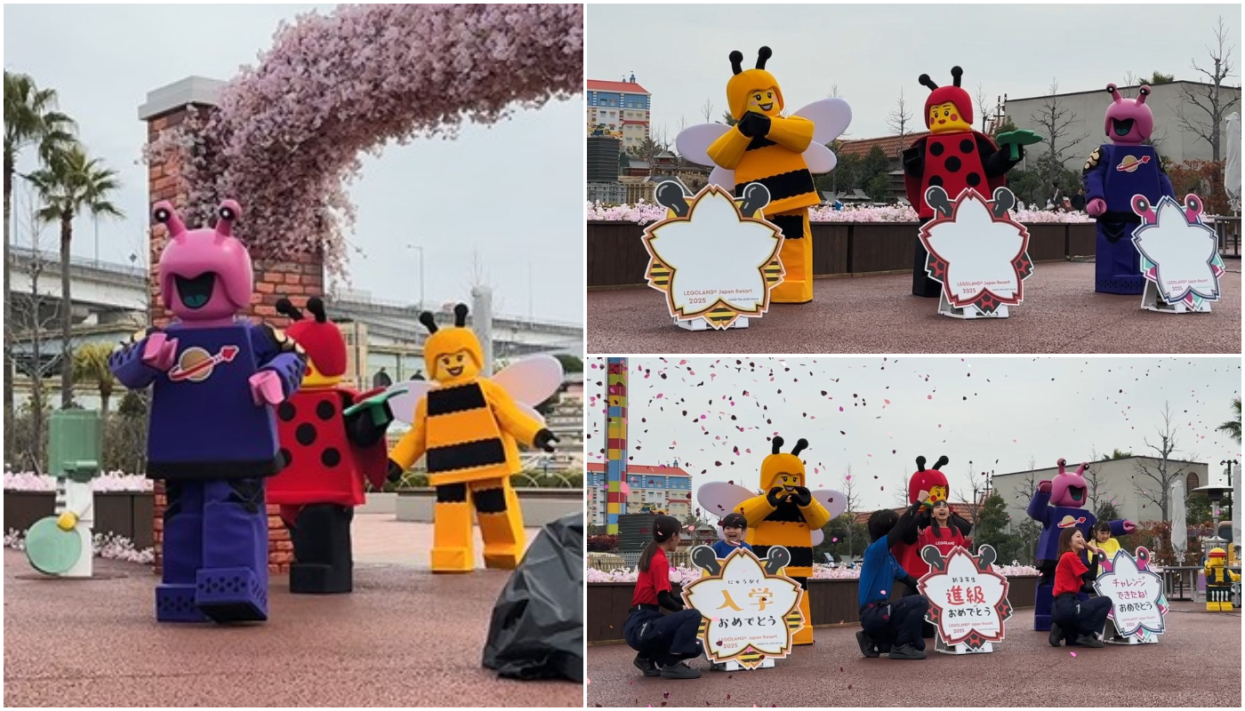 LEGOLAND_樂高樂園_レゴランドで春のお祝いパーティー_樂高樂園春日慶祝派對_キャラクターグリーティング_「LEGO NINJAGO」迷你秀及角色見面會