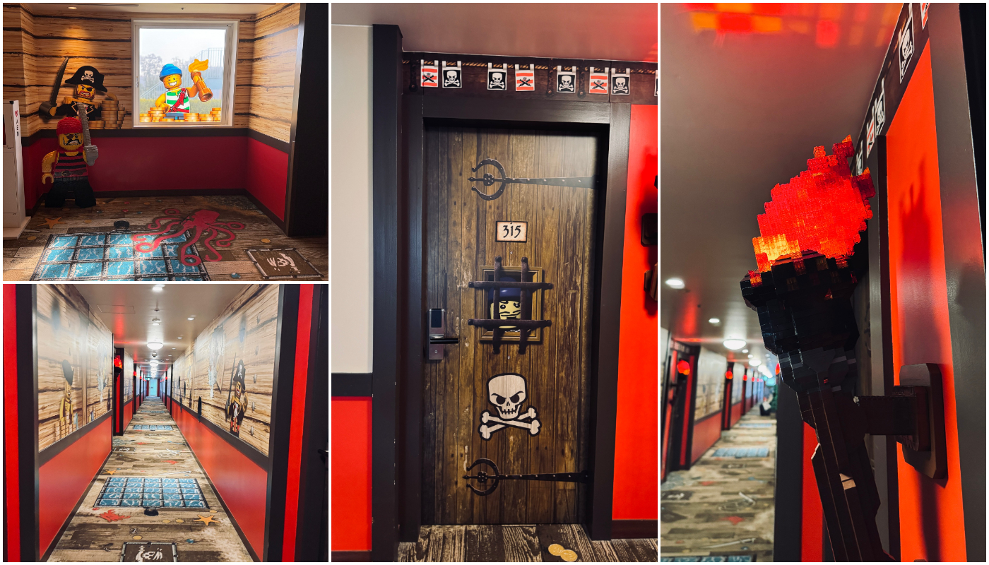 樂高樂園酒店_LEGO LAND hotel_海盜客房