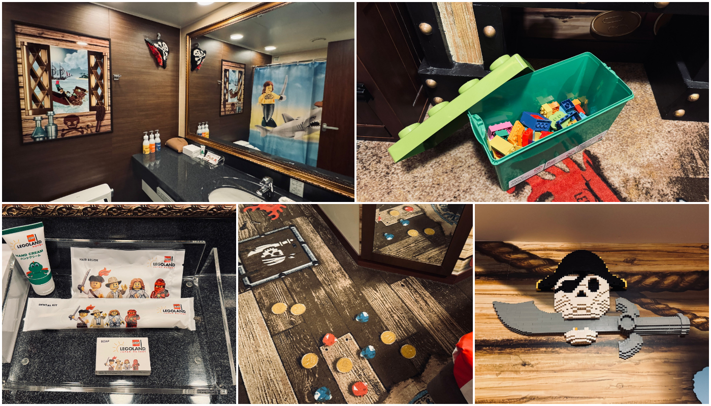 樂高樂園酒店_LEGO LAND hotel_海盜客房