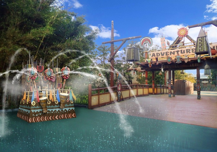 淋濕區（探險樂園入口）