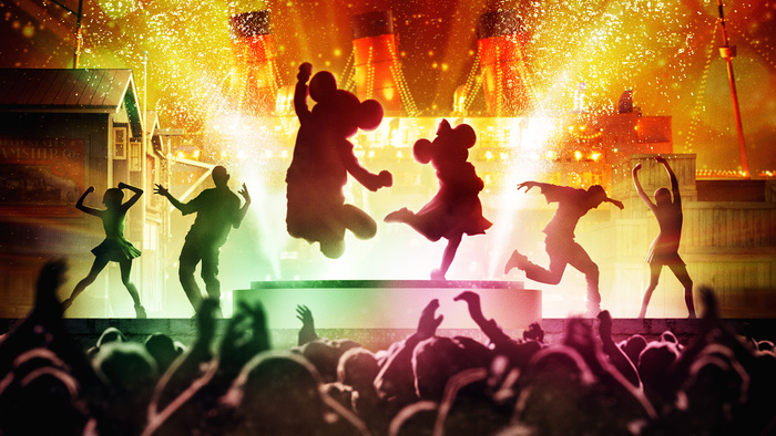 娛樂表演「船塢邊水花混音秀」