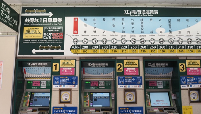 江之電一日票