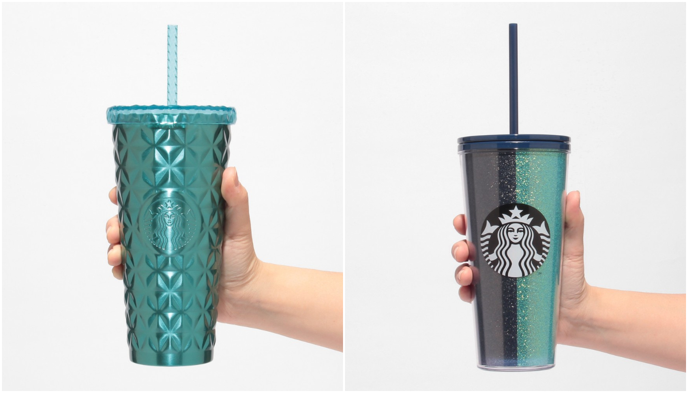 日本星巴克_STARBUCKS_catch the blue breeze_コールドカップタンブラーデュアルブル_冷飲隨行杯 雙色ステンレスコールドカップタンブラーターコイズ_不鏽鋼冷飲隨行杯 綠松石色_コールドカップタンブラーデュアルブル_冷飲隨行杯 雙色