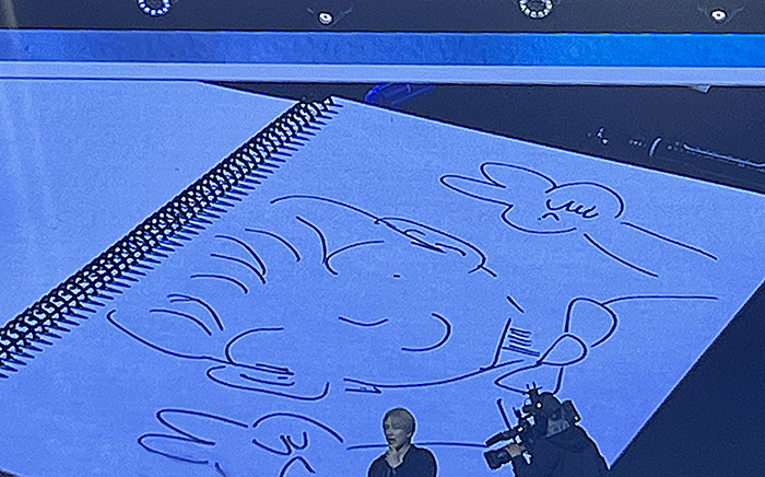 坂口健太郎自畫像