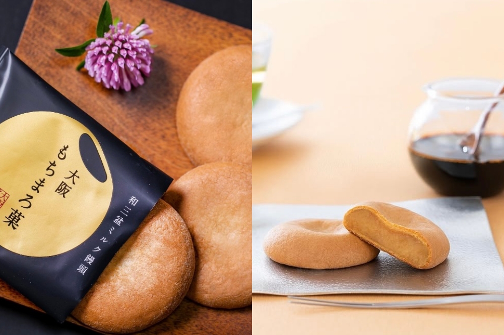 阿彌陀池大黑明星商品二:和三盆牛奶饅頭 大阪麻糬餅