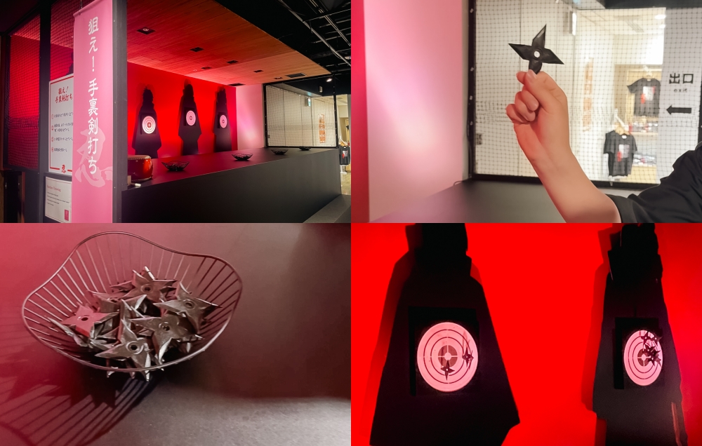 狙え!手裏剣打ち