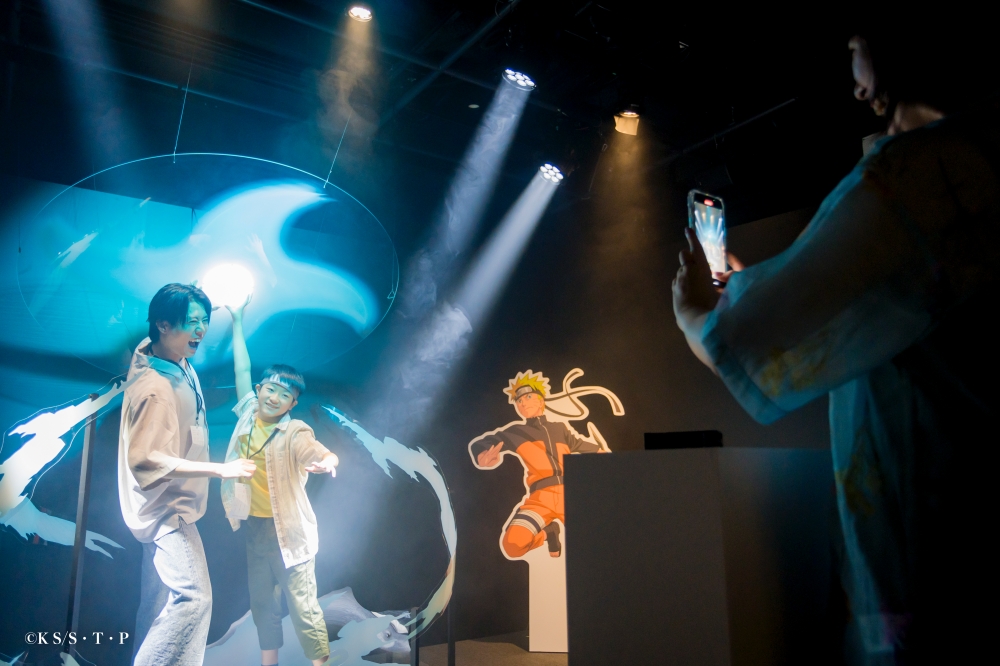 放て!風遁・螺旋手裏剣