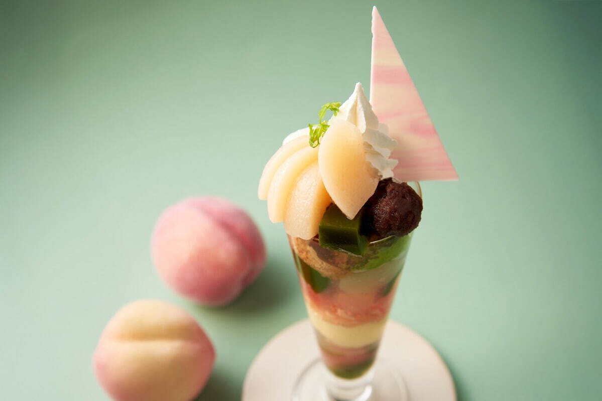 2025年7月_美麗甜點_伊藤久右衛門_桃之抹茶聖代