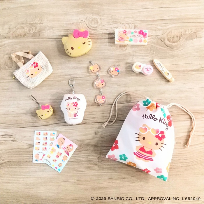 曬黑Hello Kitty周邊小物