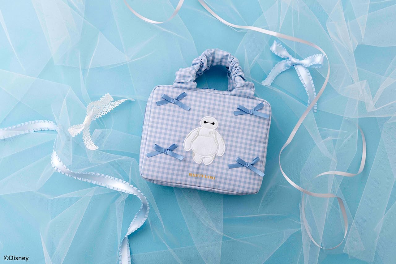 杯麵圖案蝴蝶結化妝包