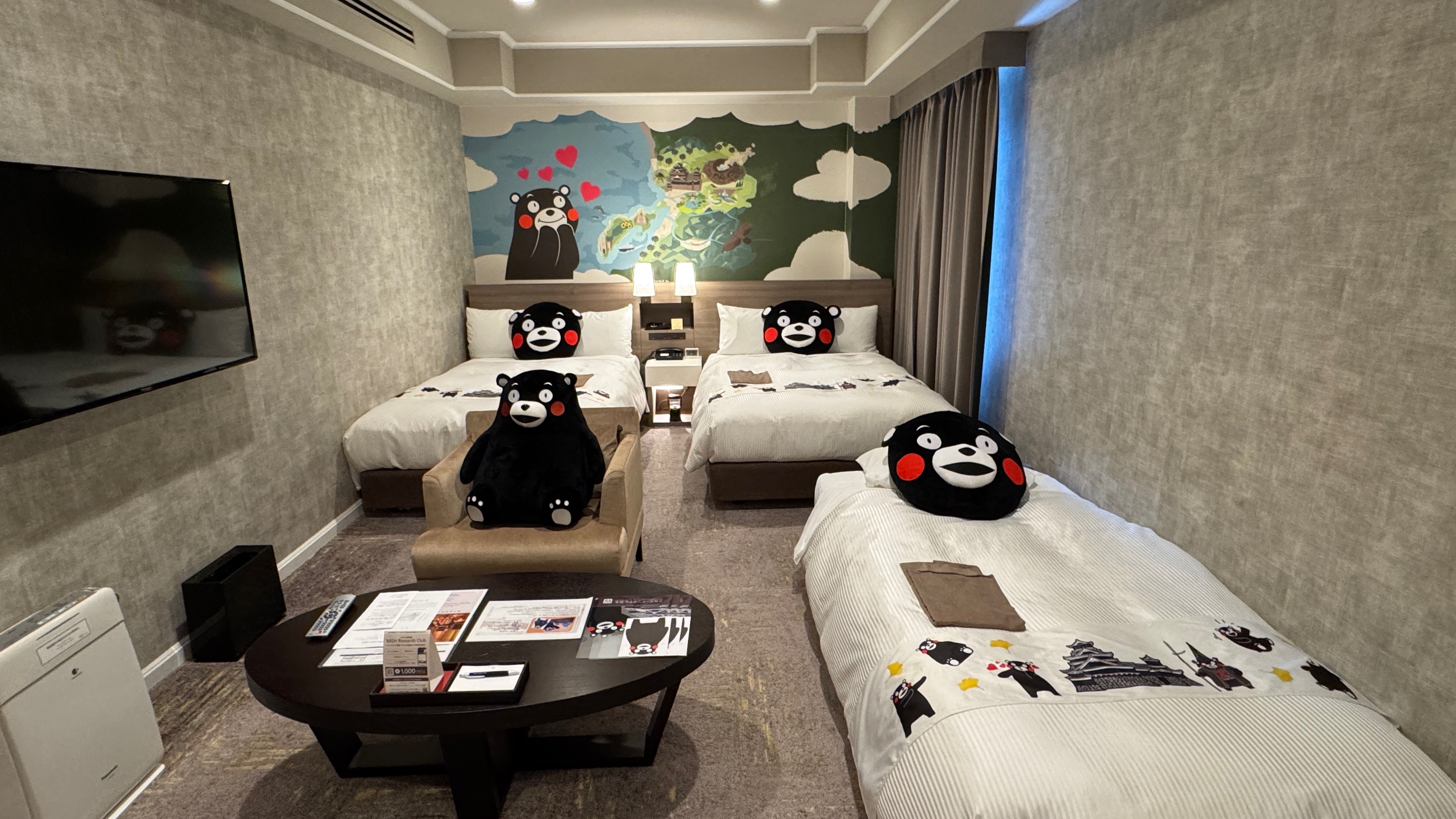 三井花園飯店熊本_三井ガーデンホテル熊本_くまRoom_熊本熊房