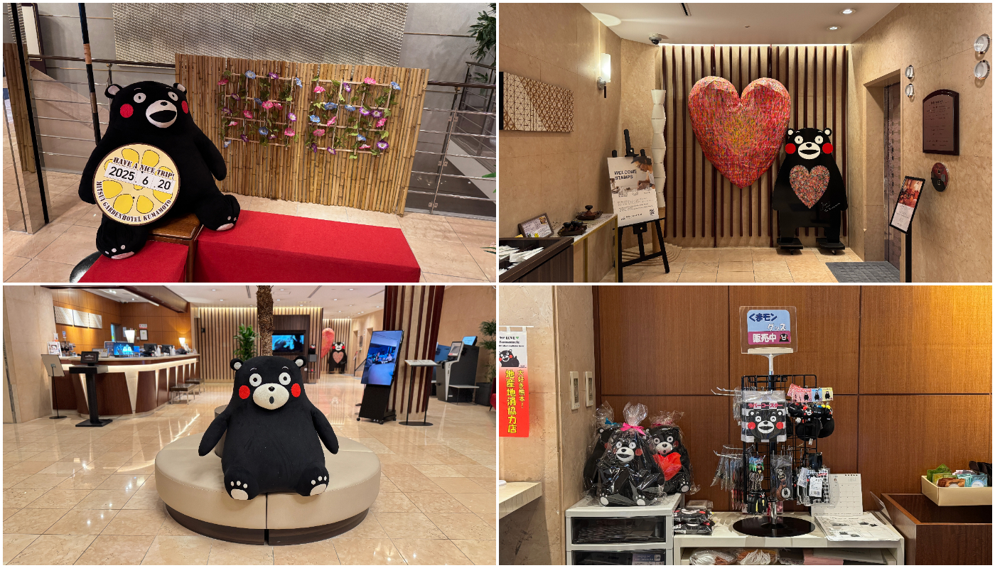 三井ガーデンホテル熊本_三井花園飯店熊本_大廳_熊本熊