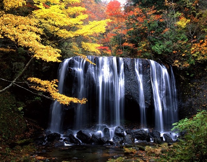 福島楓葉景點推薦－達澤不動瀑布