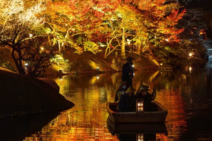 四國紅葉推薦景點-香川 栗林公園