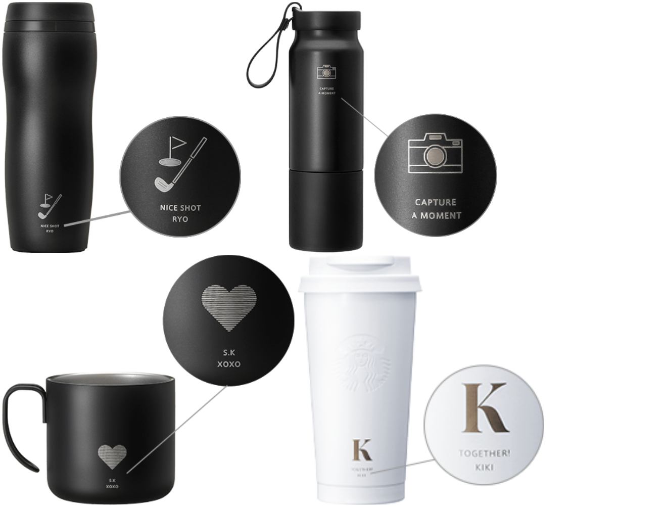 日本星巴克_ONLY ONE, JUST YOURS 刻印服務-_特色杯款