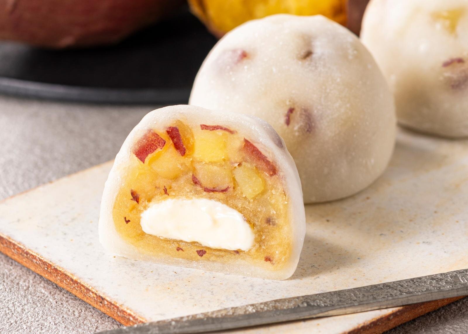 2025年10月_美麗甜點_龜屋萬年堂_濃厚奶油地瓜大福