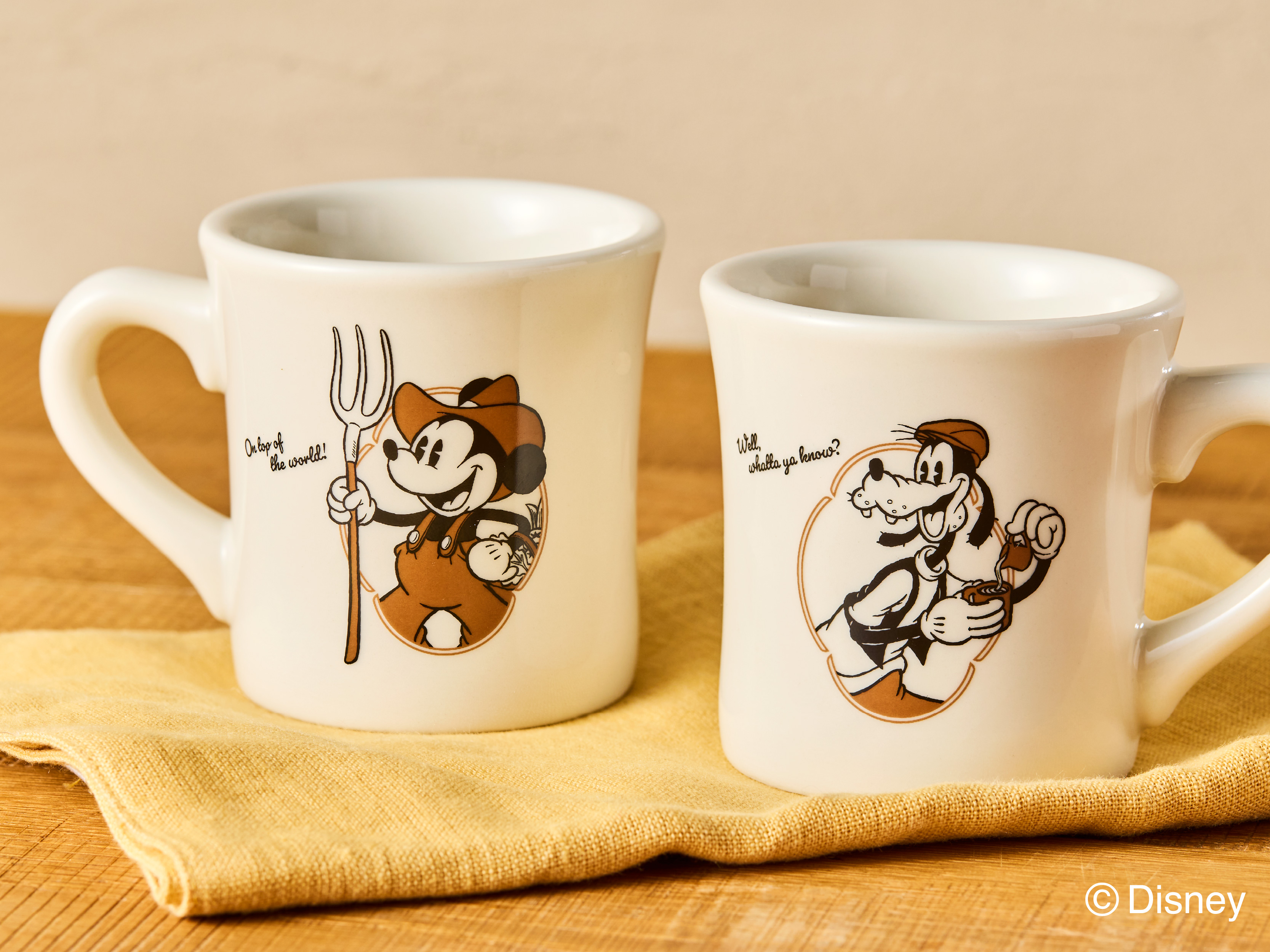 米奇與高飛雙面馬克杯