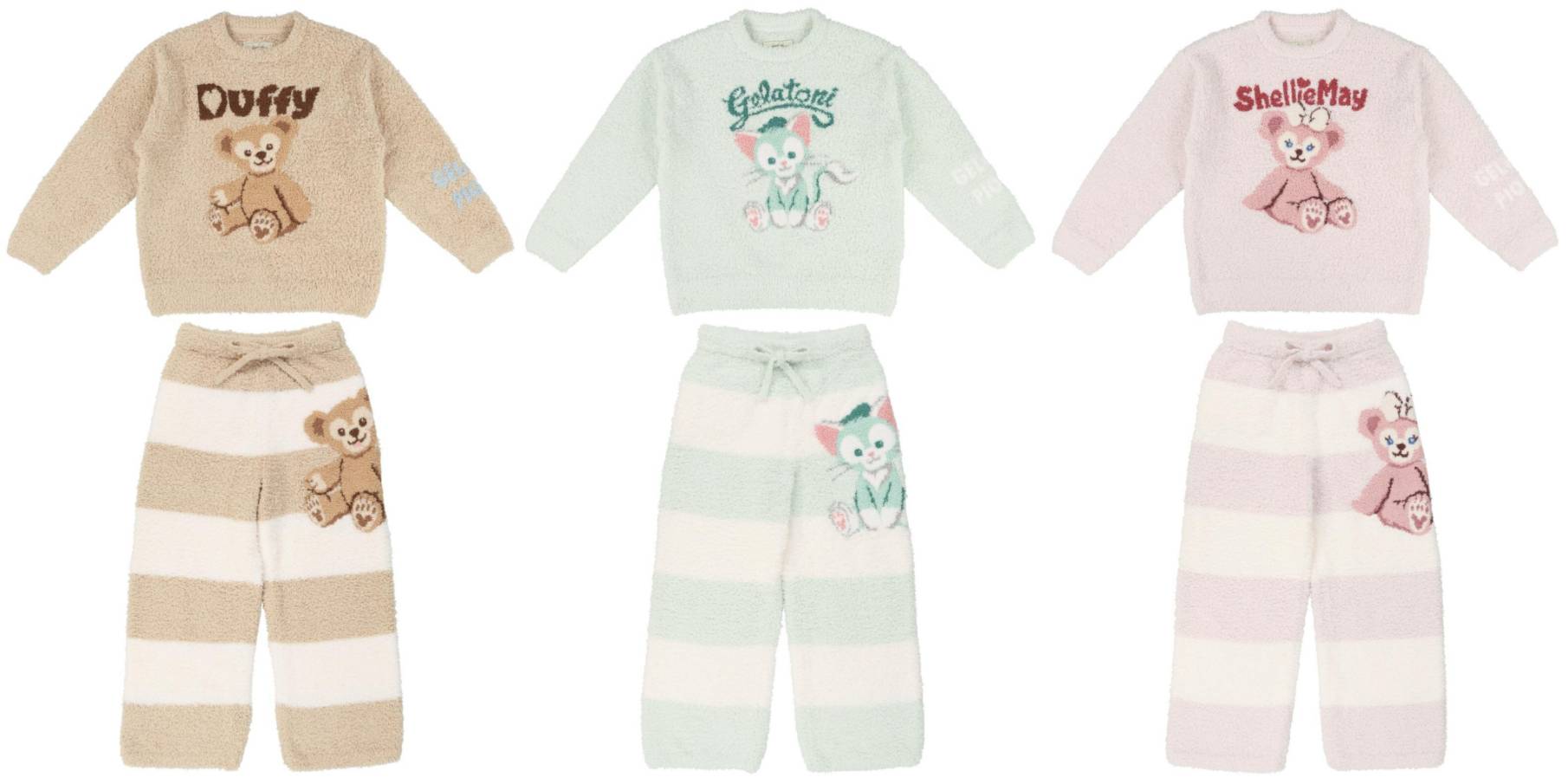 gelato piqueｘ達菲家族第二彈聯名