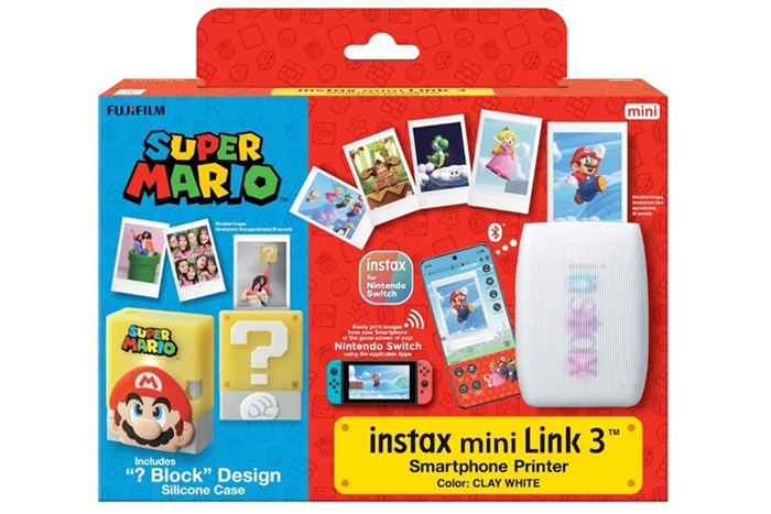 instax mini Link3 問號磚塊組合