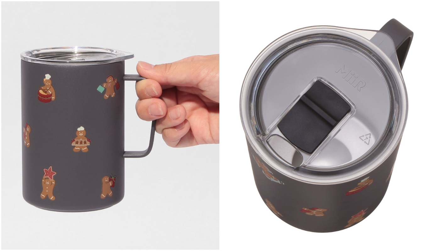 日本星巴克_季節商品_聖誕新商品_ホリデー2025ステンレスマグジンジャーブレッドマンMiiR_Holiday 2025 不鏽鋼馬克杯 薑餅人MiiR
