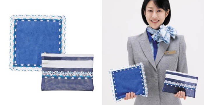 毛巾手帕＆雙拉鍊收納包組