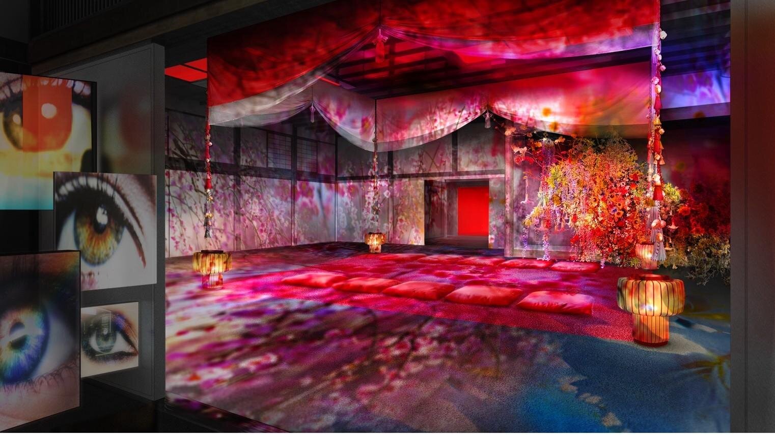 風月殿 室內裝潢 意象圖