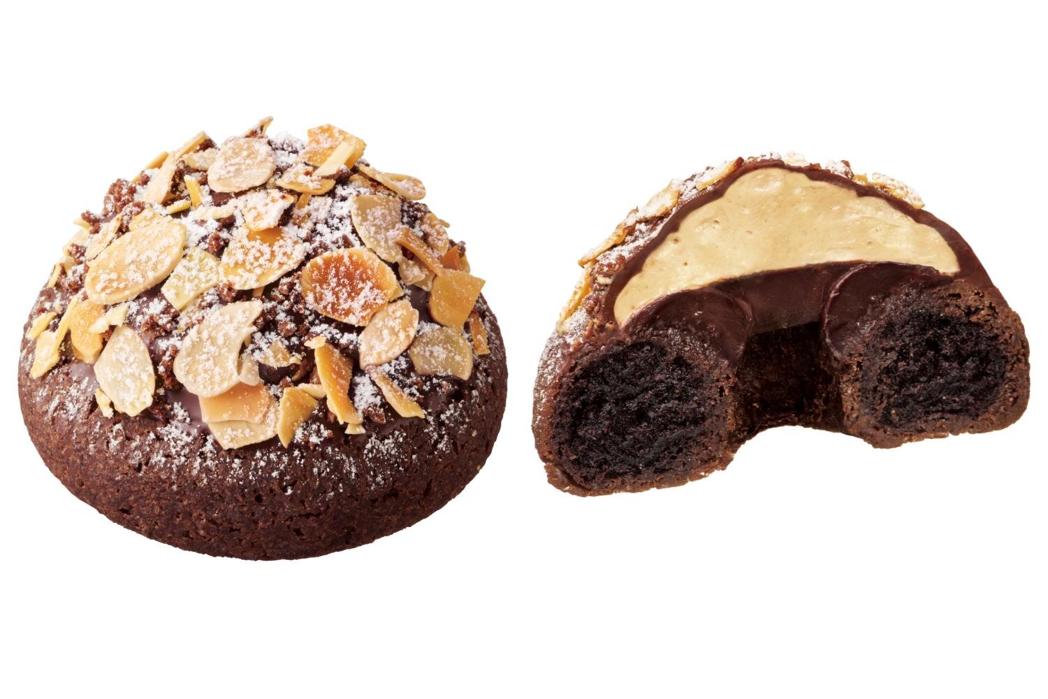 松露巧克力甜甜圈 榛果脆糖款