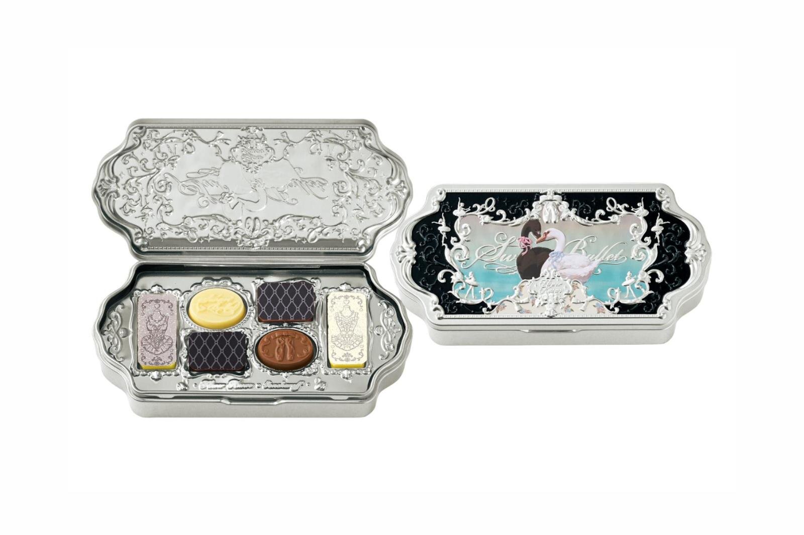 Flower Knows × Goncharoff製菓 D:天鵝芭蕾系列眼影盤 Black swan 1,944日圓