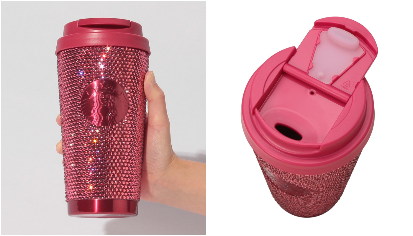 日本星巴克_季節商品_情人節新商品_バレンタイン2026ステンレスタンブラーラインストーン_Valentine 2026 不鏽鋼水鑽隨行杯