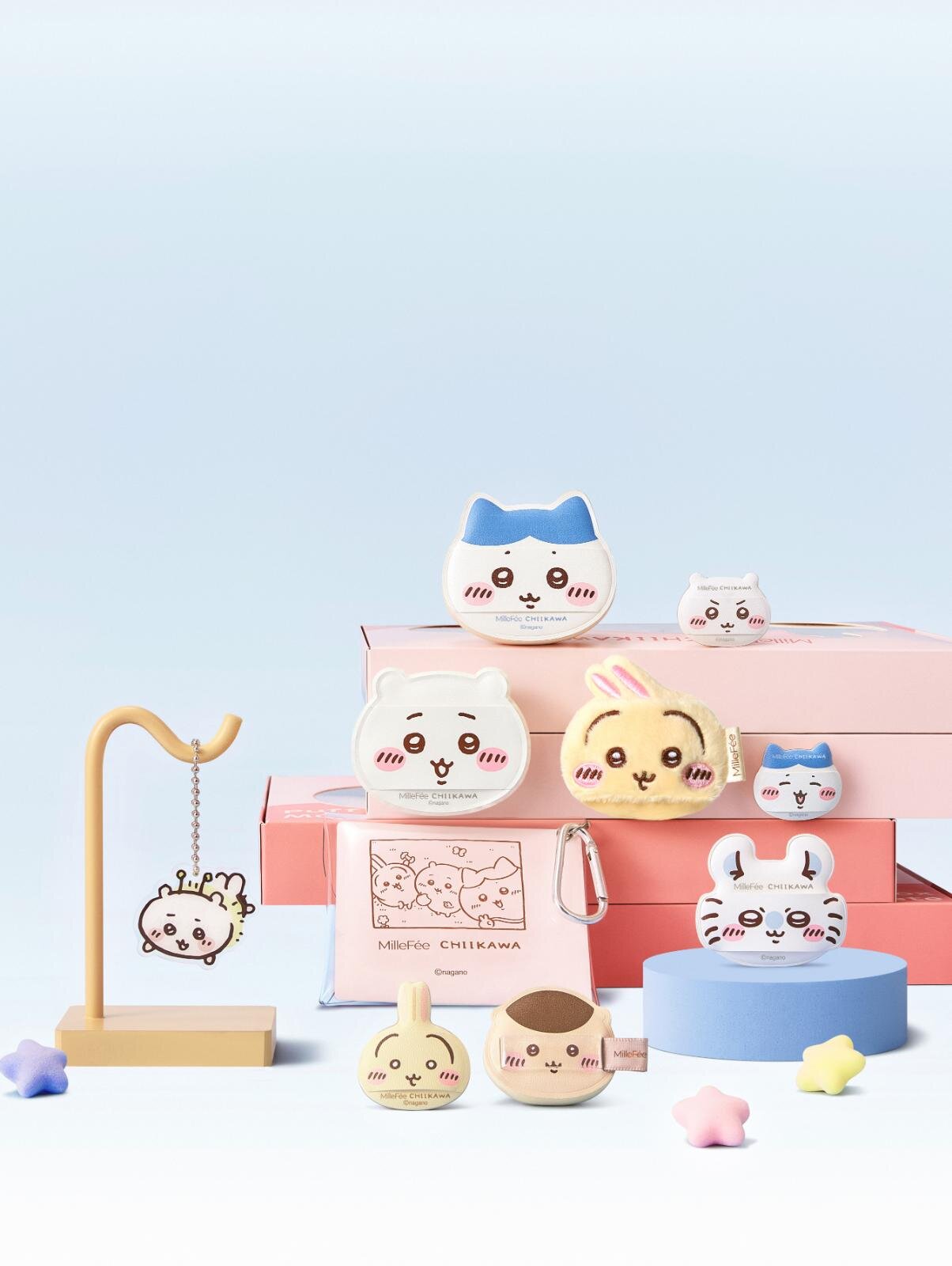 「ちいかわ メイクパフコンプリートボックス」3,850円＜限定品＞