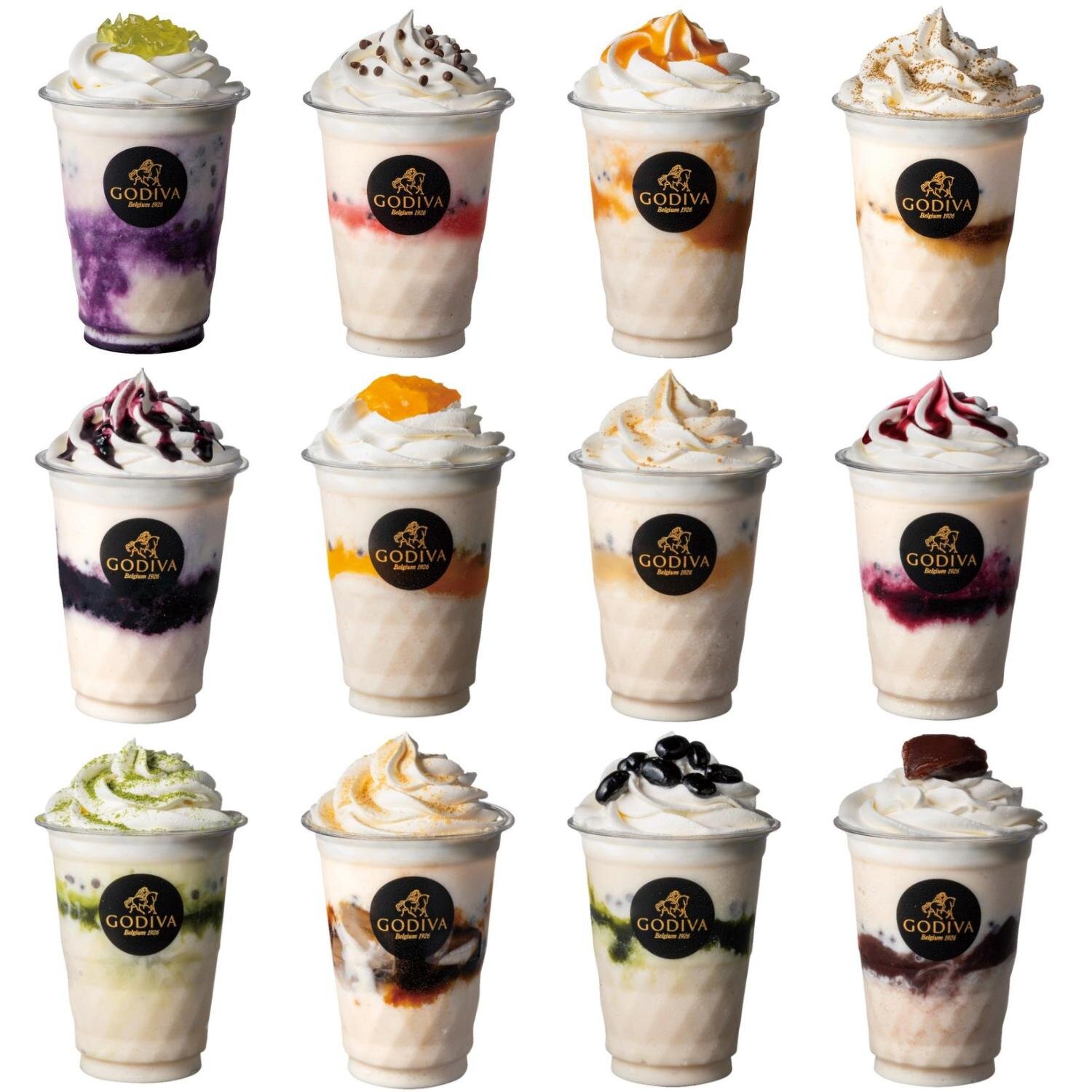 GODIVA 47 巧克力飲 標準尺寸各270ml 各800日圓