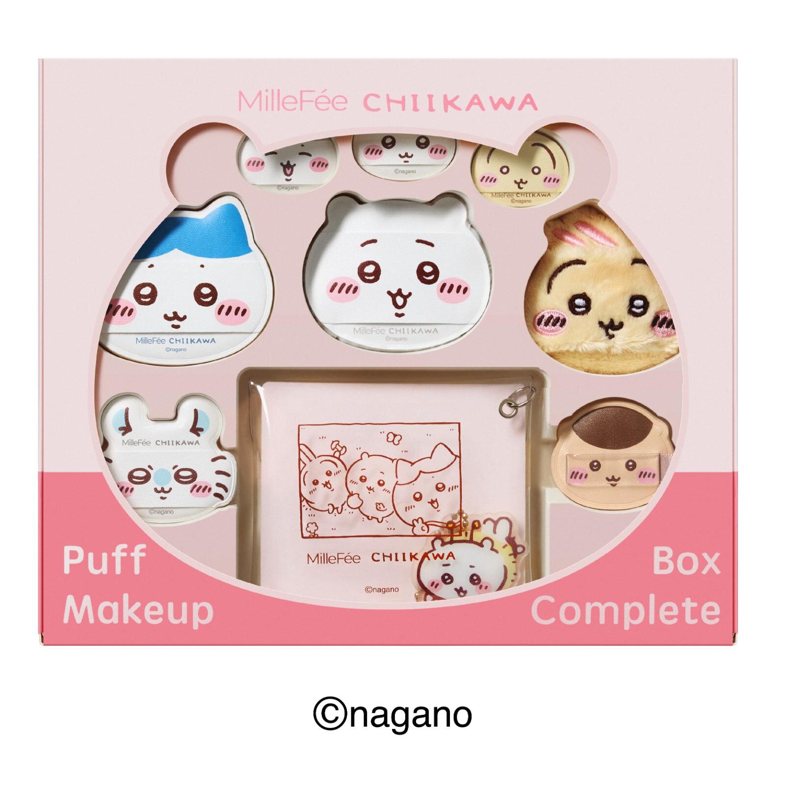 「ちいかわ メイクパフコンプリートボックス」3,850円＜限定品＞