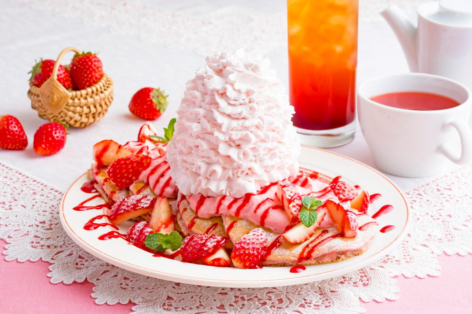 2026年3月_美麗甜點_Eggs 'n Things_草莓奶油鬆餅