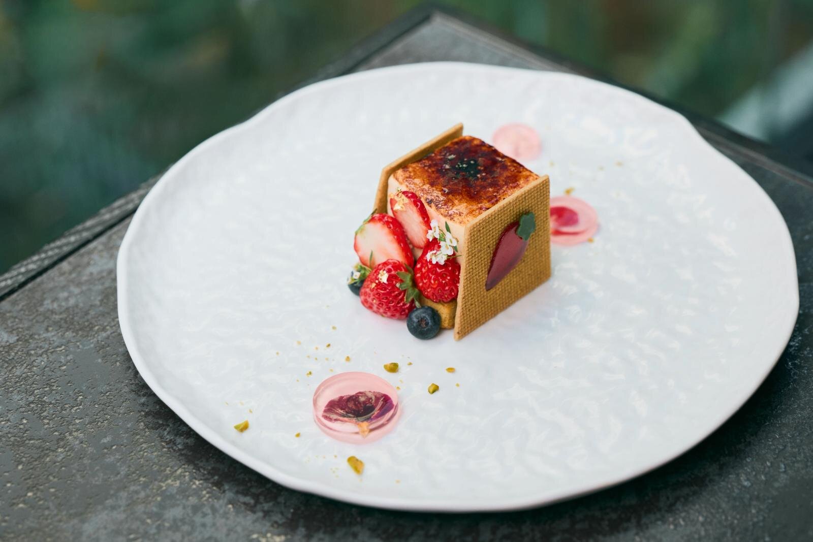 2026年3月_美麗甜點_THE THOUSAND KYOTO_春限定甜點_Chiboust-Rhuile