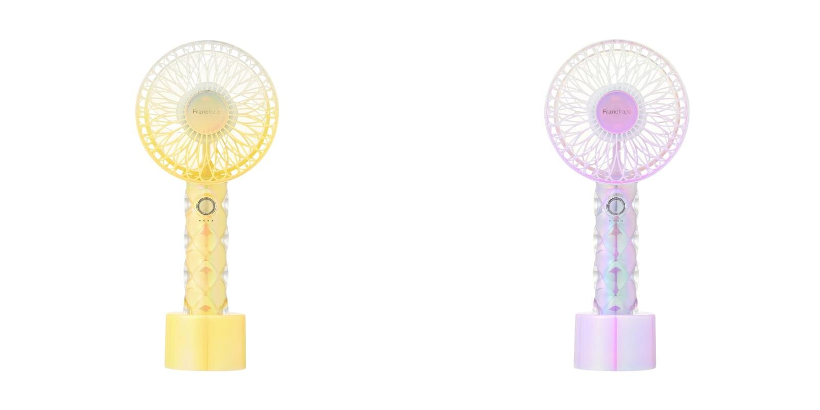 フレ ハンディファン ジェルキルト 新色2色 各3,980円